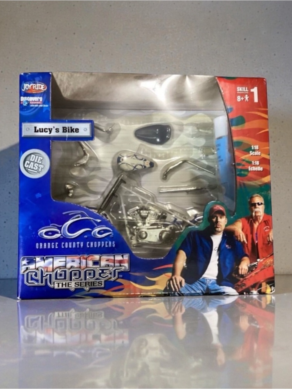 JoyRide American Chopper Lucy’s Bike 1:18 Scale Model Kit 2005